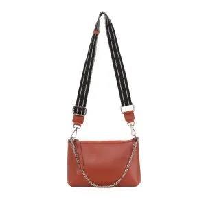 Rowallan of Scotland Sac à bandoulière en cuir - Marron