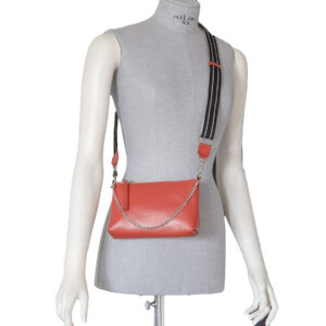 Alternative view of Tracollina in pelle da donna D625