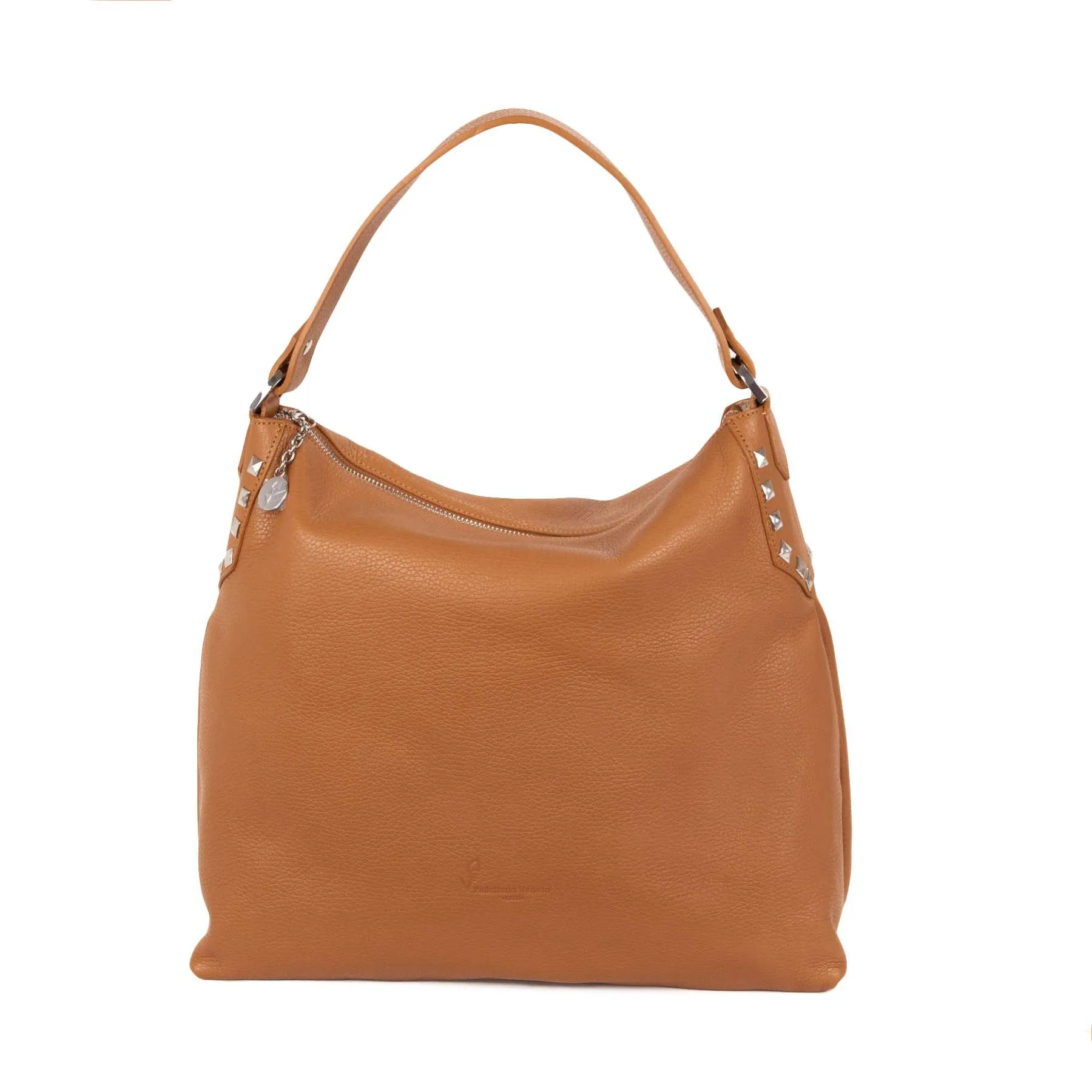 Women's leather shoulder bag AMY