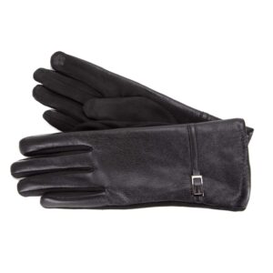 guanti da donna con fibbia