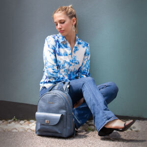 Alternative view of Zaino ST23050 in pelle stampata collezione CHLOE Pelletteria Veneta