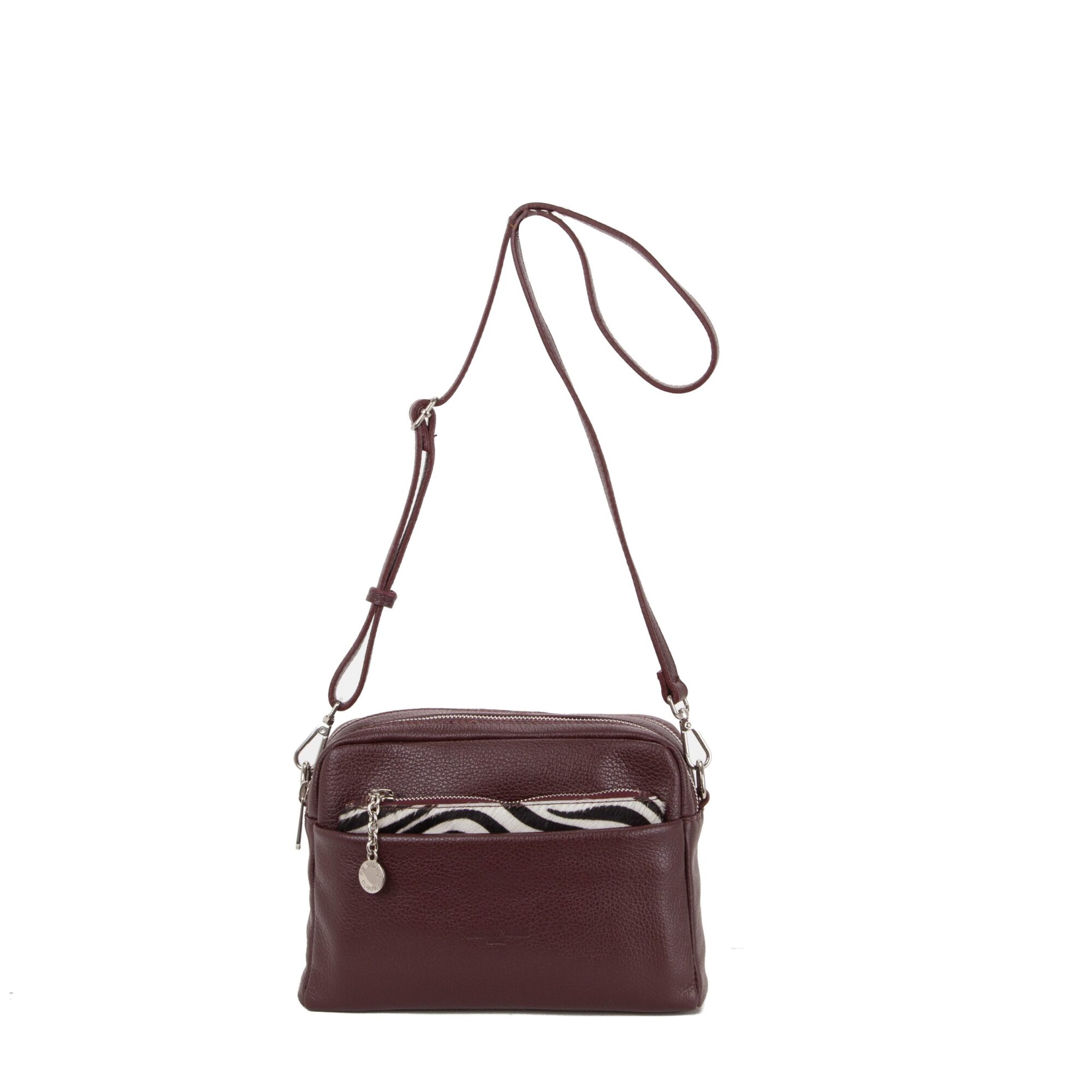 2 zip media in pelle dollaro e cavallino | Linea Grace