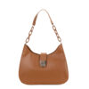 Tan leather