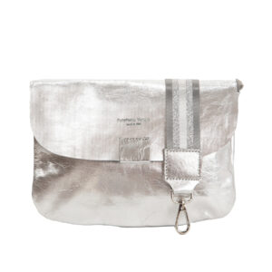 Tracollina in pelle metallizzata SN635
