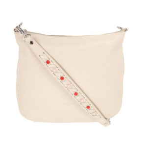 Sacca a spalla media in pelle martellata COllezione primavera Estate 2024 Pelletteria Veneta