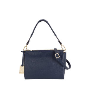 Tracolla da donna V24483 in pelle martellata a grana grossa