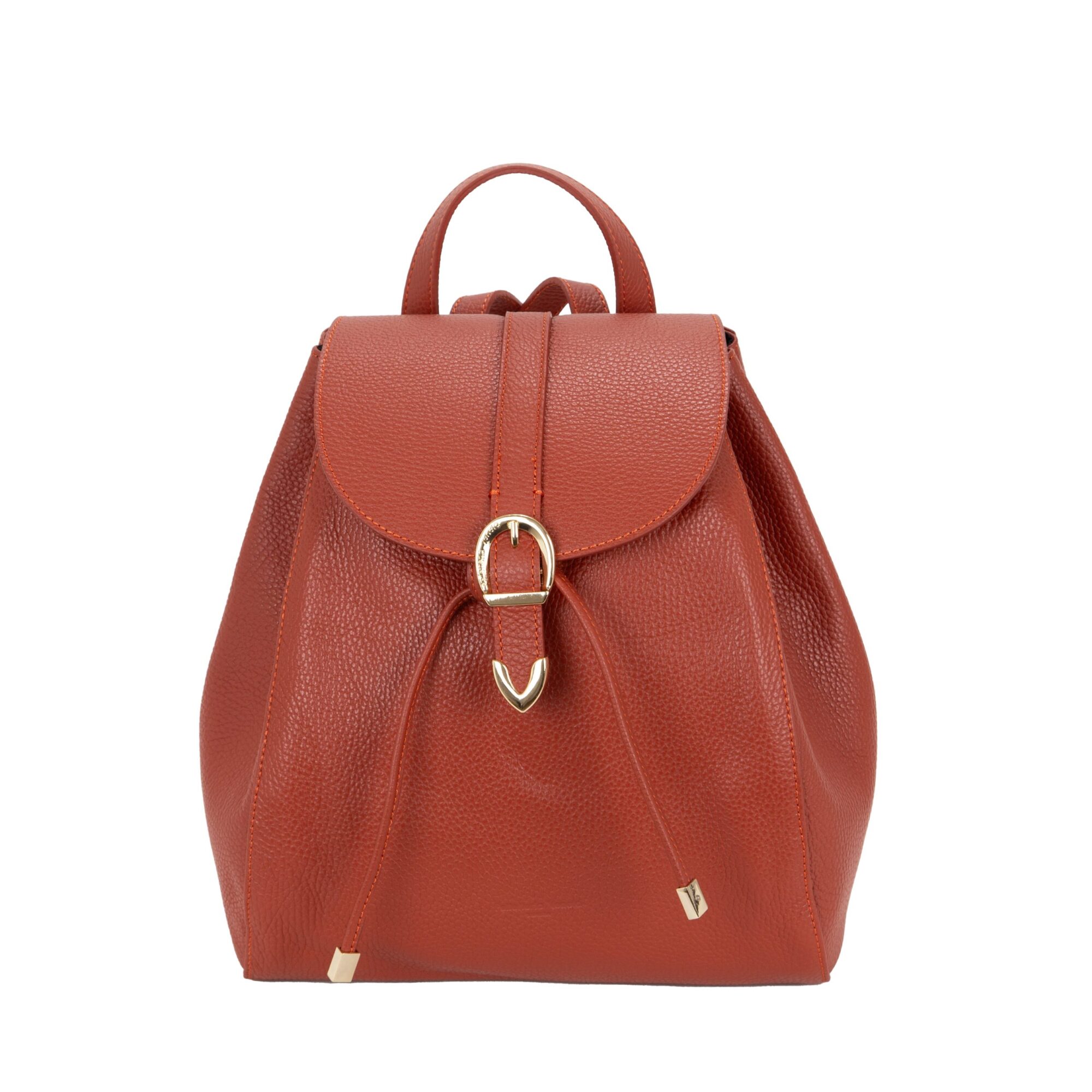 Leather backpack D24403