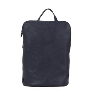 Zaino compatto in pelle martellata D24413