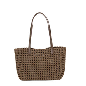 Shopper in raso intrecciato ST24445