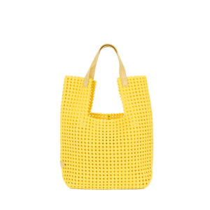 Sacca spalla in raso intrecciato a mano ST24440