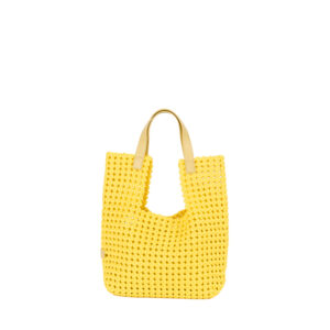 Sacca spalla in raso intrecciato a mano ST24441