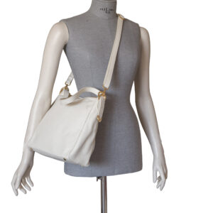 Alternative view of Leather shoulder bag D25402