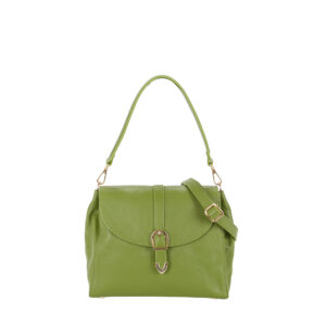 Bauletto multiscomparto D25404 in pelle da donna