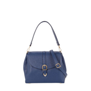 Bauletto multiscomparto D25404 in pelle da donna