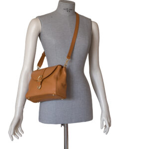 Alternative view of Clutch multiscomparto D25405 in pelle da donna