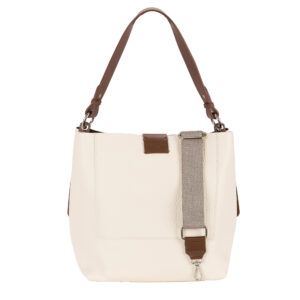 Sacca in pelle V25201 a grana grossa di Pelletteria Veneta