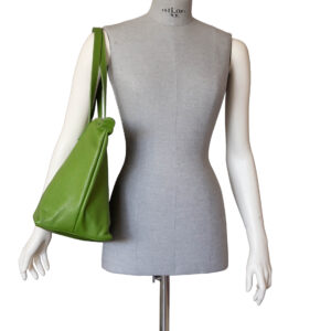 Shopper in pelle grande con organizer rimovibile di Pelletteria Veneta