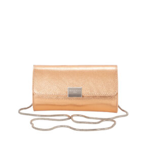 Pochette in pelle laminata da donna V25502 di Pelletteria Veneta