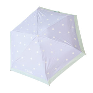 Ombrello compatto con stampe a pois