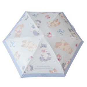 Alternative view of Ombrello compatto con stampe e forma di animali