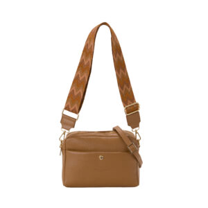 Tracolla in pelle martellata V25315 di Pelletteria Veneta