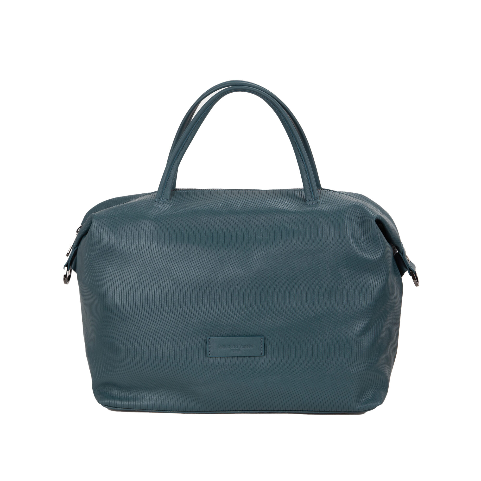 Bauletto con doppi manici M25812 in pelle stampata di Pelletteria Veneta