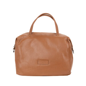 Bauletto con doppi manici M25812 in pelle stampata di Pelletteria Veneta - Cuoio