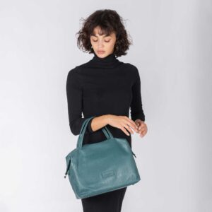Alternative view of Womens leather satchel M25812 by Pelletteria Veneta