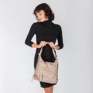 Alternative view of Two-way smooth leather bag M25820 by Pelletteria Veneta