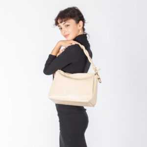 Alternative view of Nappa leather shoulder bag N25617 by Pelletteria Veneta