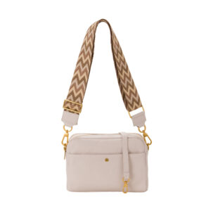 Tracolla in pelle martellata V25315 di Pelletteria Veneta