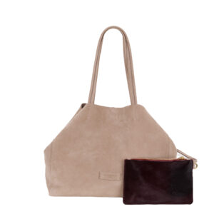 Shopper in pelle nabuk NB25410 di Pelletteria Veneta