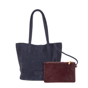 Shopper in pelle nabuk NB25411 di Pelletteria Veneta