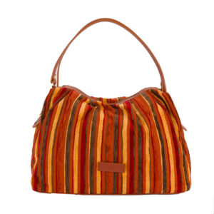 Borsa a spalla in tessuto T25710 di Pelletteria Veneta