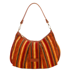 Borsa a spalla in tessuto T25713 di Pelletteria Veneta