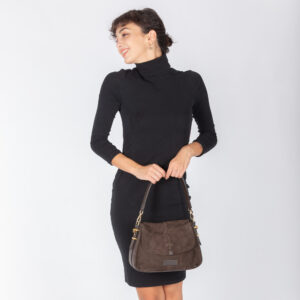 Alternative view of Nubuk hobo bag NB25423 by Pelletteria Veneta