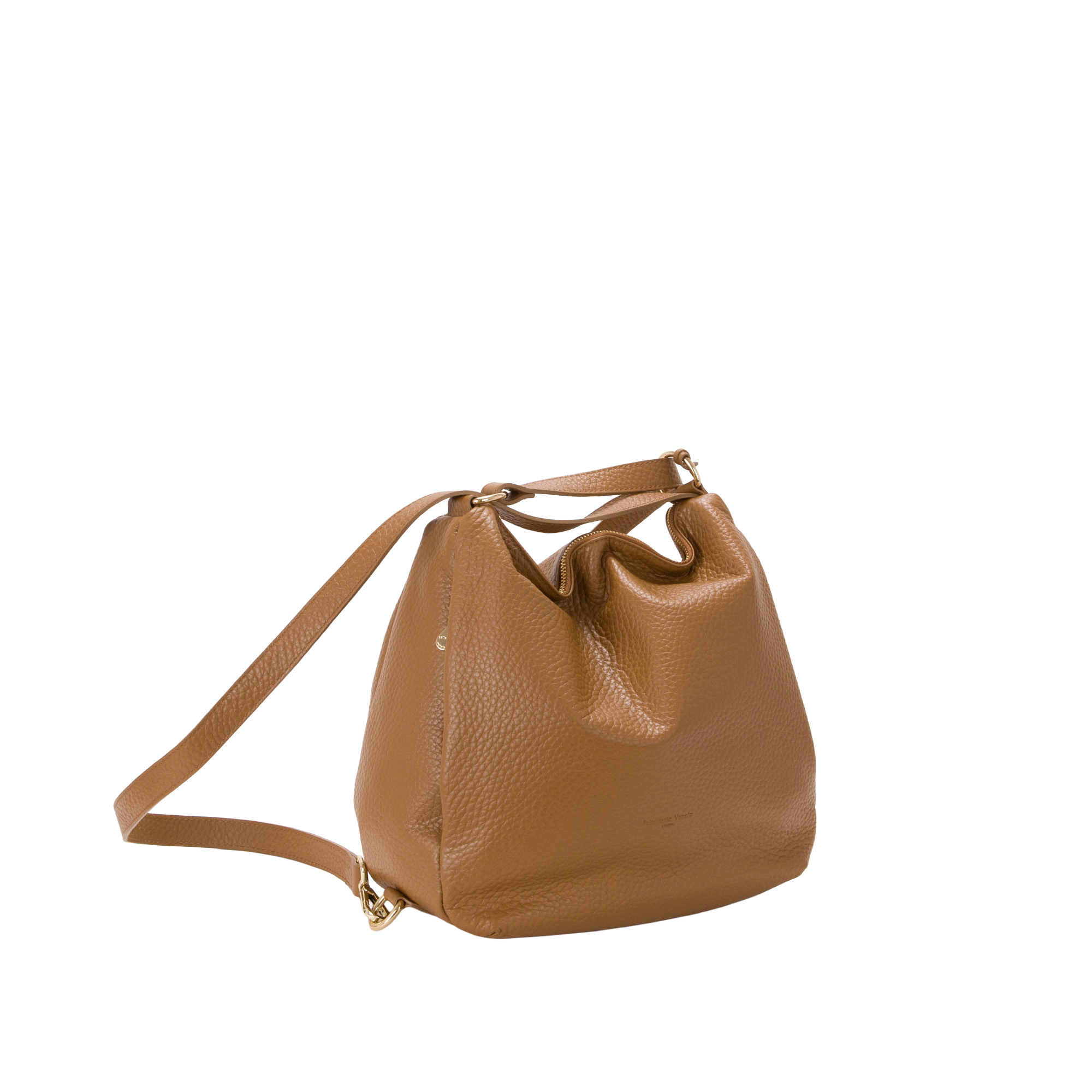 Shopper multiscomparto V25310 in pelle da donna di Pelletteria Veneta - immagine 5