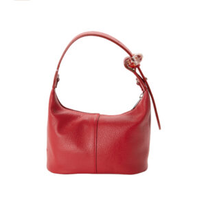 Alternative view of Borsa a mano in dollarino V26519 con dettaglio in vetro di Murano