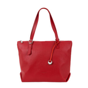 Women's leather shopper D26120 by Pelletteria Veneta