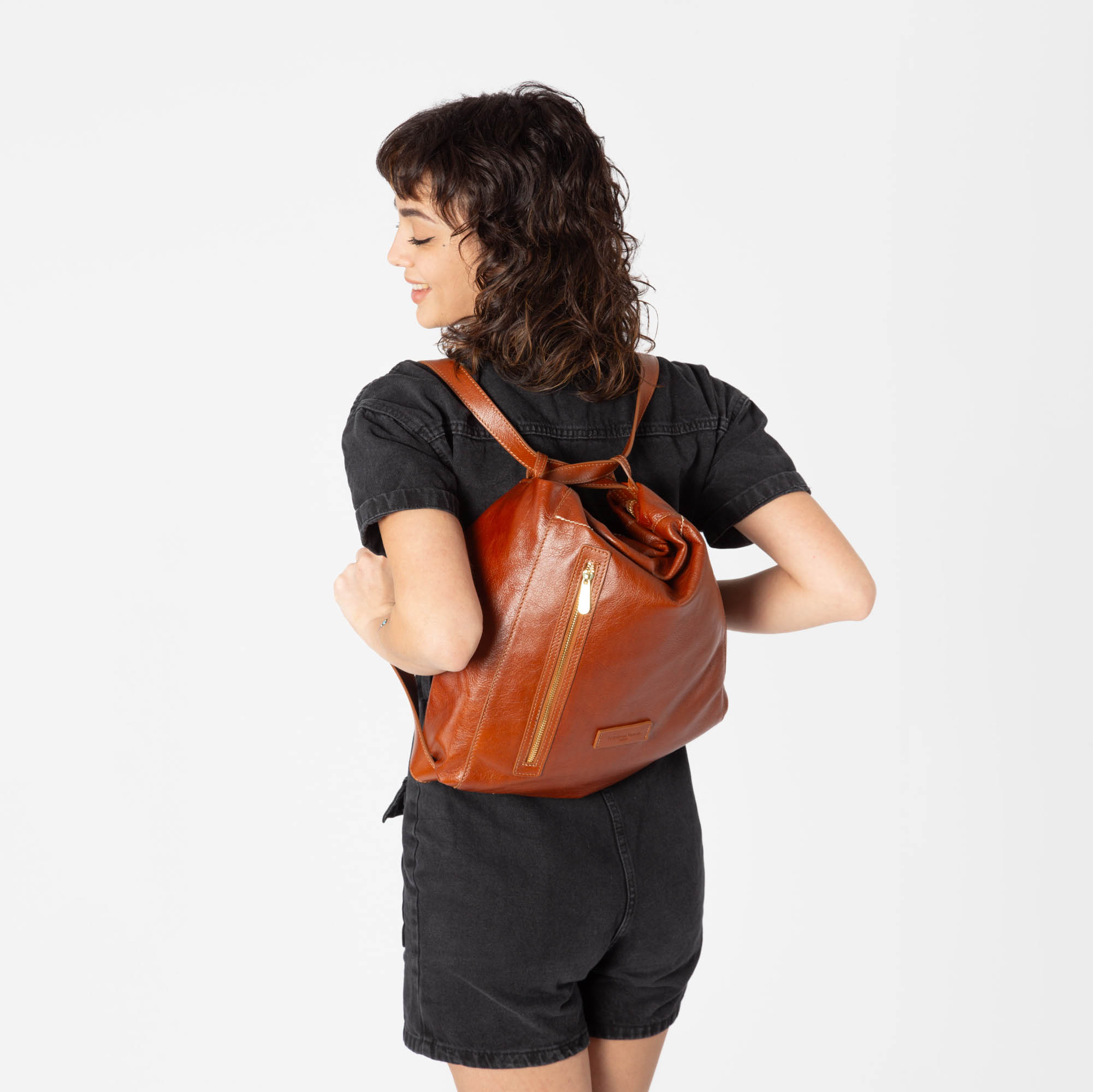 Borsa multiuso in pelle da donna F26200 di Pelletteria Veneta - immagine 3