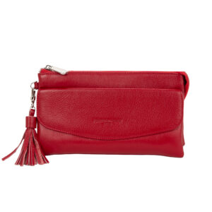 Tracolla in pelle martellata L25800 di Pelletteria Veneta