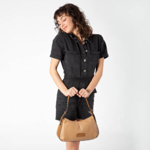 Alternative view of Leather shoulder bag V26511 by Pelletteria Veneta
