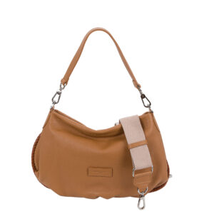 Borsa a spalla in pelle e vacchetta V26605 di Pelletteria Veneta
