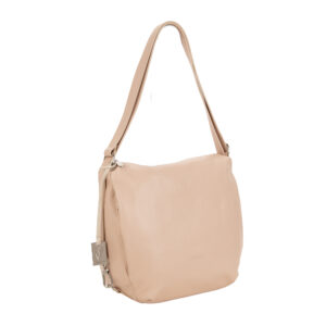 Women's Convertible Leather Shoulder Bag and Backpack D26310