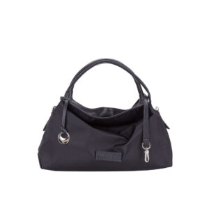 Borsa a spalla media in nylon e pelle Y27722 Collezione Giudecca