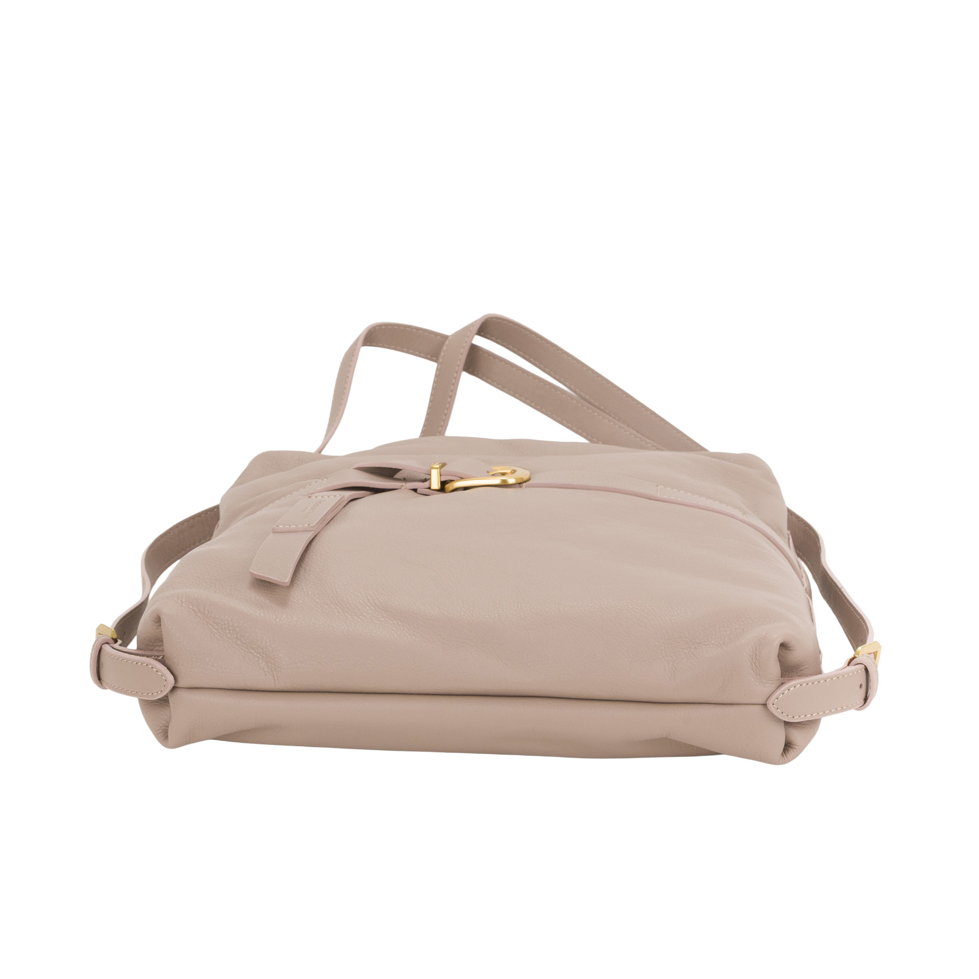 Mura Collection Convertible Leather Shoulder Bag and Backpack - Image 6