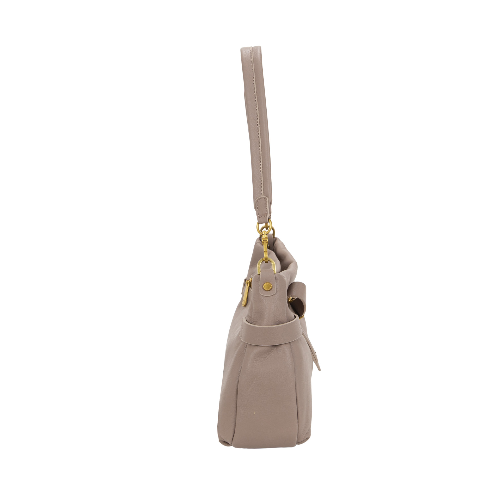 Mura Collection Smooth Leather Shoulder Bag M27822 - Image 3