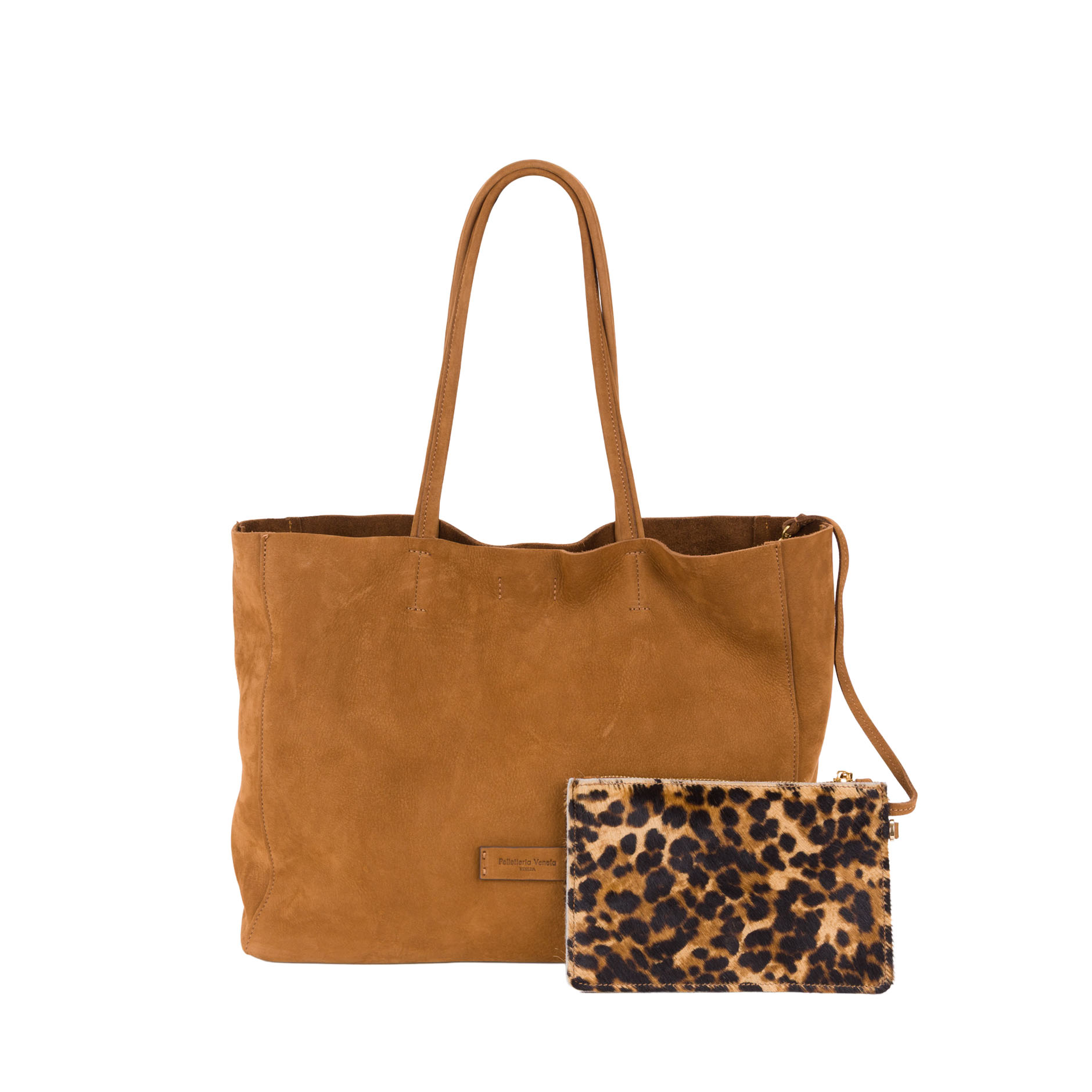 Shopper grande in nabuk - Collezione Campiello