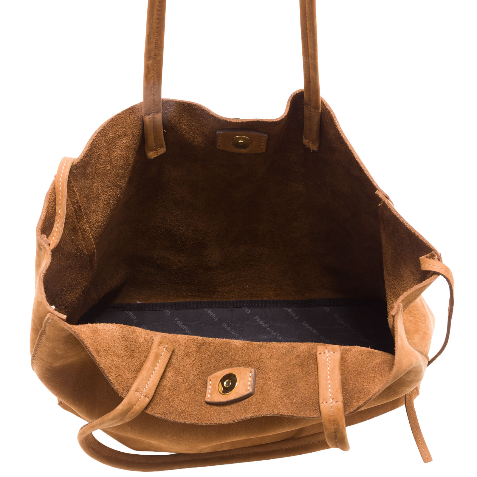 Shopper grande in nabuk -Collezione Campiello