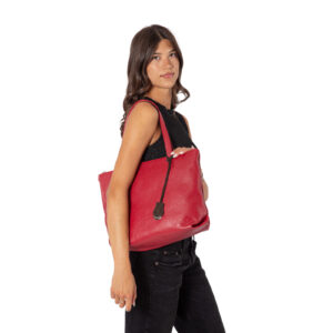 Shopper in pelle da donna di Pelletteria Veneta collezione Fondamenta